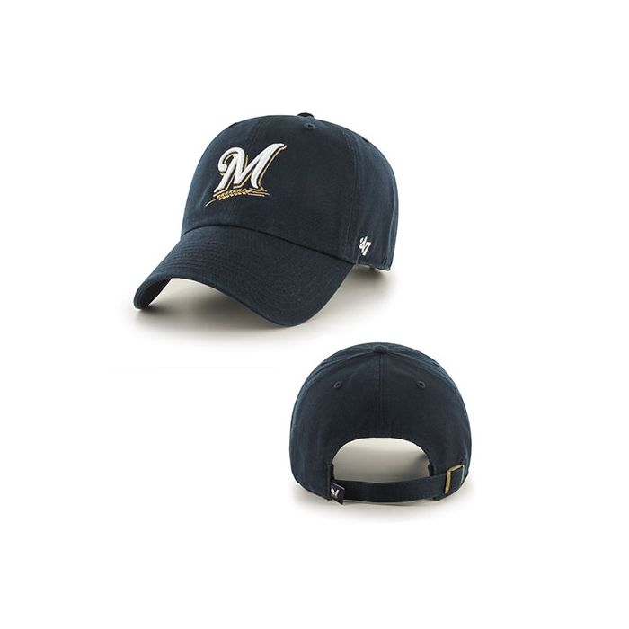 47 Brand Cappellino Clean Up Brewers Baseball cap Strapback 