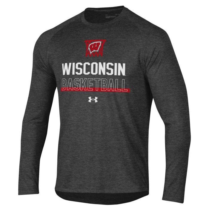 Wisconsin Badgers Under Armour Youth Custom Basketball Jersey