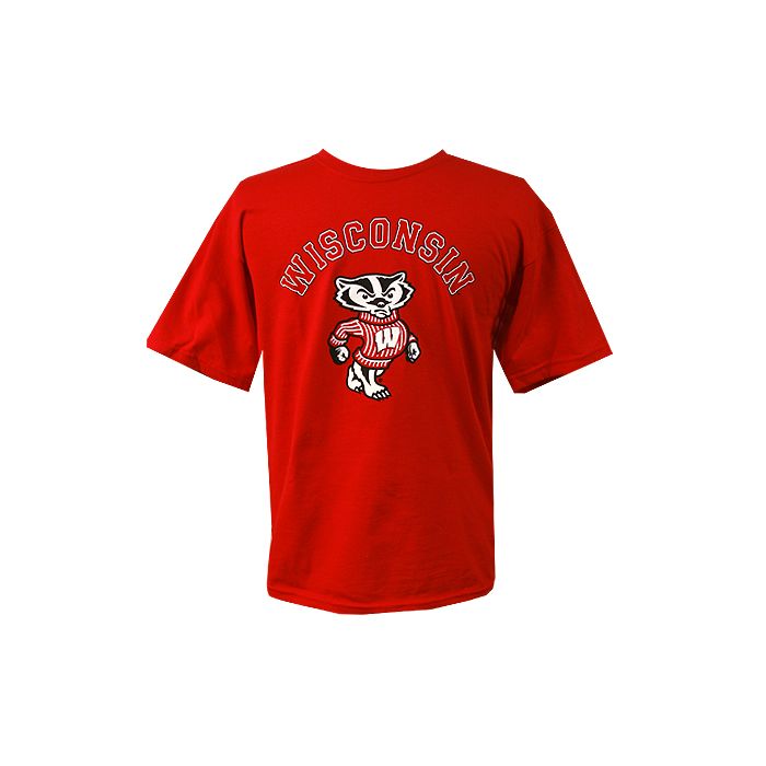 Wisconsin Badgers Youth Arch Bucky T Shirt