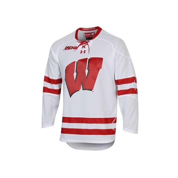 Wisconsin store hockey jersey