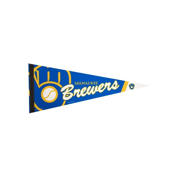 Milwaukee Brewers Retro Premium 12x30 Felt Pennant