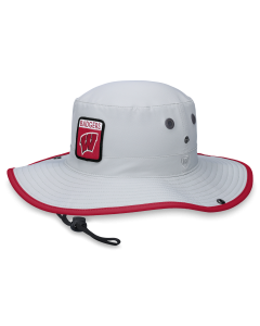 Wisconsin Badgers Top of the World Gray Steady Bucky Cap