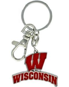 Wisconsin Badgers Heavyweight Key Tag