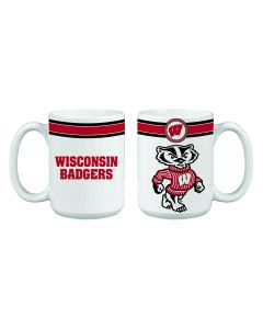 Wisconsin Badgers 15oz Classic Ceramic Coffee Mug