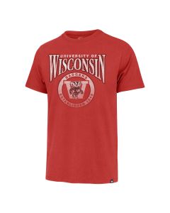 Wisconsin Badgers '47 Brand Red Inner Circle Franklin T-shirt