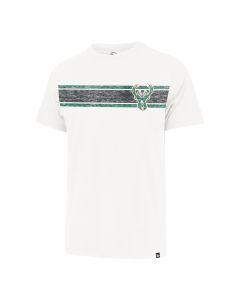 Milwaukee Bucks '47 Brand White Wavelength T-Shirt