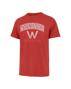Wisconsin Badgers '47 Brand Red Retro W Monotone Franklin T-Shirt