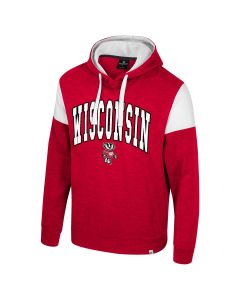 Wisconsin Badgers Colosseum Red Byrde Fleece Hooded Sweatshirt