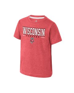 Wisconsin Badgers Colosseum Red Toddler Hawkins T-Shirt