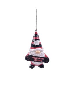 Wisconsin Badgers Forever Collectibles Gnome Sweet Gnome Ornament
