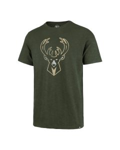 Milwaukee Bucks '47 Brand Green Grit Scrum T-Shirt