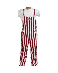Wisconsin Badgers Red & White Adult Game Bib Overalls