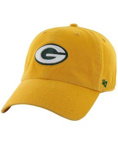 Green Bay Packers '47 Brand Gold Clean Up Adjustable Cap