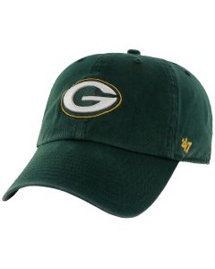 Green Bay Packers '47 Brand Green Clean Up Adjustable Cap