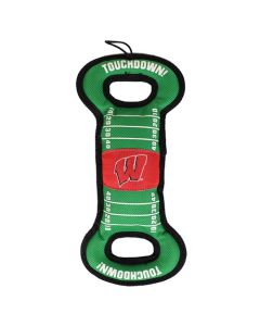 Wisconsin Badgers Dog Field Tug Toy