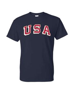 USA Navy Team Arch Short Sleeve T-Shirt