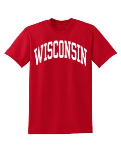 Wisconsin Arch Short Sleeve T-Shirt