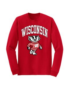 Wisconsin Badgers Full Bucky Long Sleeve T-Shirt
