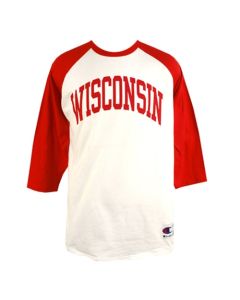 Wisconsin Baseball Style Arch T-Shirt