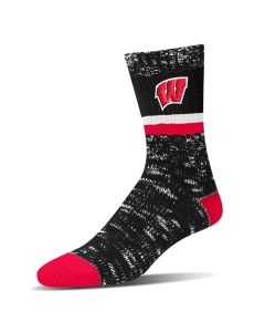 Wisconsin Badgers For Bare Feet Alpine Summit Sock