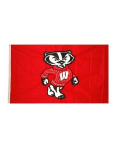 Wisconsin Badgers 3x5 NyloMax Bucky Flag