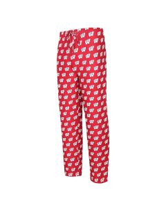 Wisconsin Badgers College Concepts All Over Print Gauge Pant