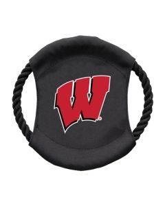 Wisconsin Badgers Little Earth Flying Disc Dog Toy