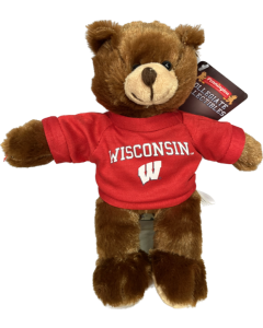 Wisconsin Badgers Pennington 8" Beanie Bear Plush Toy