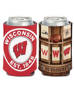 Wisconsin Badgers Wincraft Evolution Can Cooler