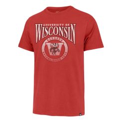 Wisconsin Badgers '47 Brand Red Inner Circle Franklin T-shirt